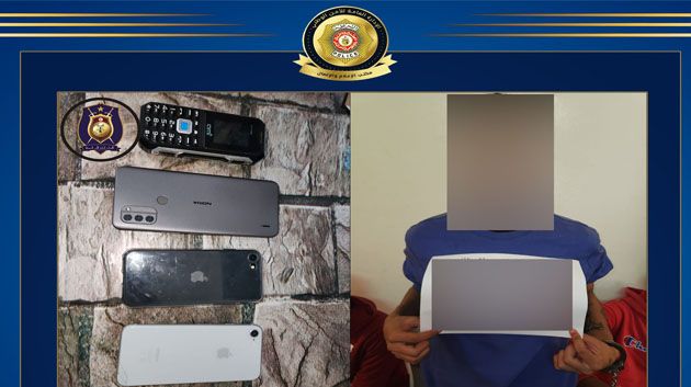 العمران: القبض على منحرف خطير وحجز هواتف جوالة مسروقة