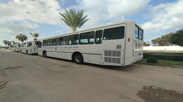 الشركة الجهوية للنقل بسليانة تعزز أسطولها بـ3 حافلات جديدة