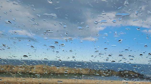 أمطار متفرقة ببعض المناطق