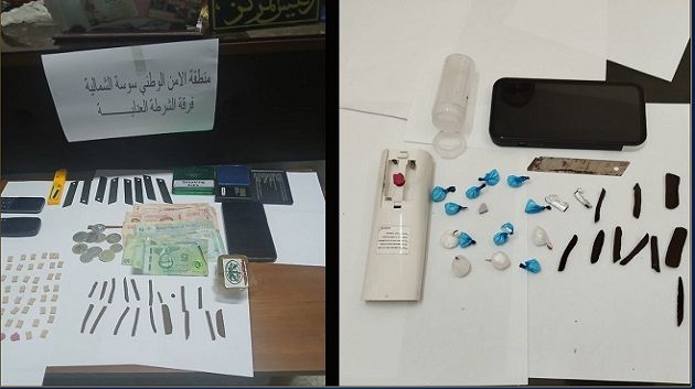 سوسة : الإطاحة بمروّجي مخدّرات