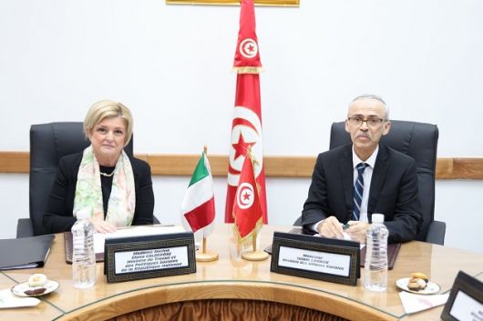 فحوى لقاء وزير الشؤون الاجتماعية بوزيرة العمل الايطالية