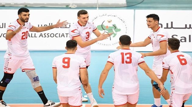 ربع نهائي البطولة العربية للكرة الطائرة:المنتخب التونسي يواجه اليوم المنتخب السعودي