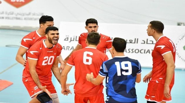 البطولة العربية للكرة الطائرة: المنتخب الوطني يترشح للدور النصف النهائي