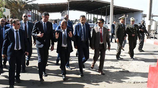 كاتب الدولة لدى وزير الداخلية المكلف بالأمن يؤدي زيارة تفقّد إلى مدنين
