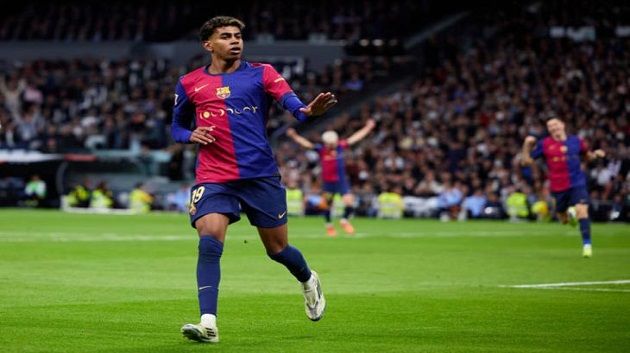 برشلونة يعلن إصابة لاعبه لامين يامال
