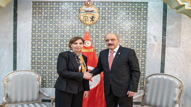 وزير الخارجية يستقبل الأمينة التنفيذية للإسكوا