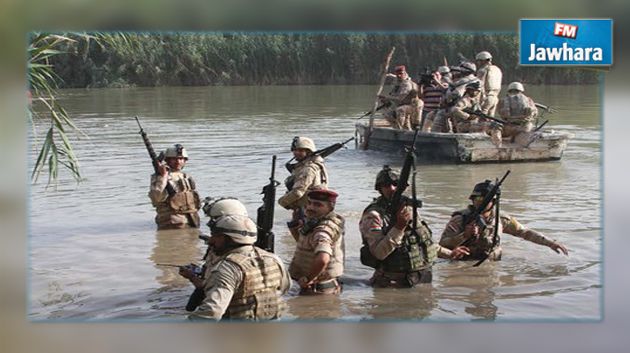 العراق : تدمير 4 زوارق لداعش في نهر الفرات