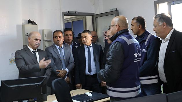 وزير النقل يزور عددًا من المرافق بولاية بنزرت