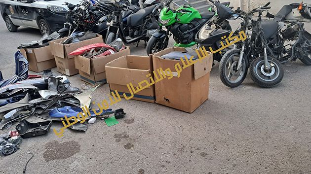 سوسة: الإطاحة بشبكة مختصة في سرقة الدراجات النارية وإيقاف 5 أشخاص