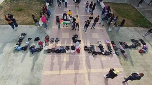 تلاميذ يترحّمون على الأستاذ فاضل الجلولي