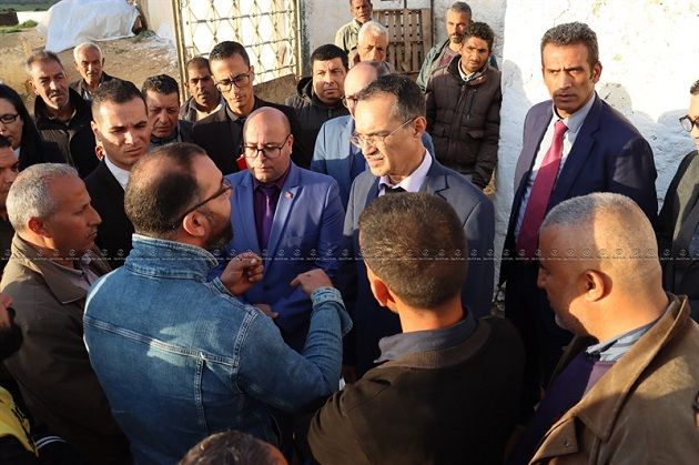 وزير الفلاحة يؤدي زيارة ميدانية إلى