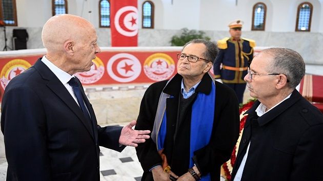 سعيد يؤكد مواصلة العمل على تمكين العُمّال من حقوقهم.. والطبوبي يردّ (فيديو)