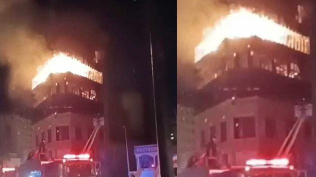 سوسة: السيطرة على حريق اندلع بعمارة تجارية في بوجعفر (فيديو)