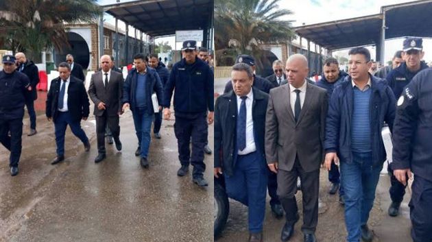 وزير النقل يؤدّي زيارة غير معلنة إلى معبر رأس جدير
