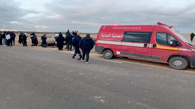 الكاف: حادث مرور قاتل