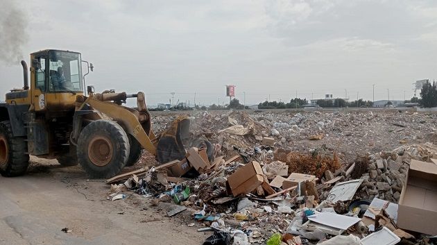 وزارة البيئة تتدخل لرفع فواضل البناء في عدد من الولايات