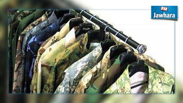 سوسة : حجز 60 بدلة عسكرية لدى بائع فريب