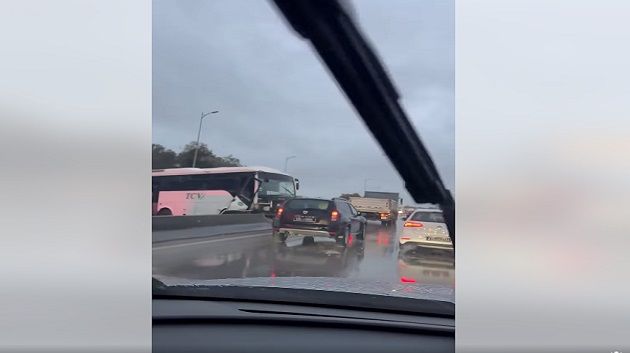 أريانة: انزلاق حافلة تابعة لشركة نقل خاصة دون تسجيل إصابات