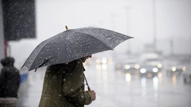 طقس بارد وأمطار متفرقة