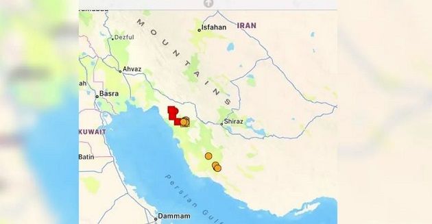 زلزال بقوة 5.4 درجة يضرب غربي إيران