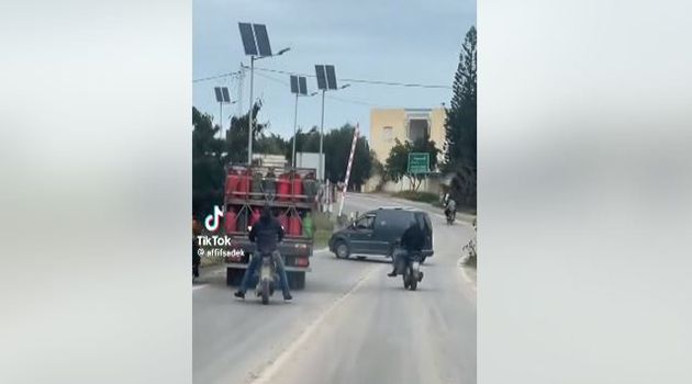 القلعة الصغرى: 'براكاج' لشاحنة قوارير الغاز المنزلي والحرس الوطني يتدخل (فيديو)