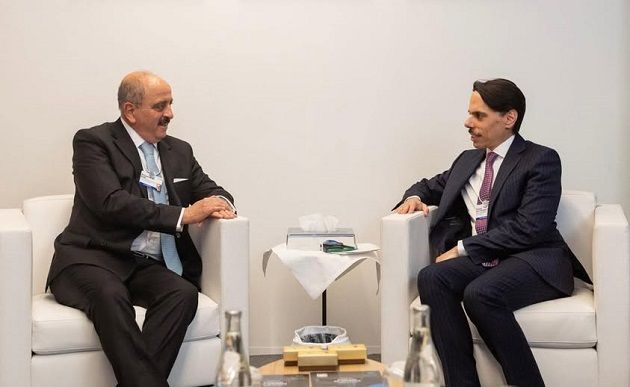 فحوى لقاء وزير الخارجية بنظيره السعودي على هامش منتدى دافوس