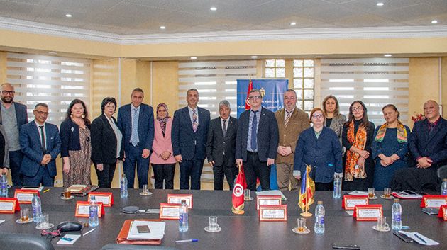 بحث مجالات التعاون بين تونس و رومانيا في مجال التشغيل والتكوين المهني