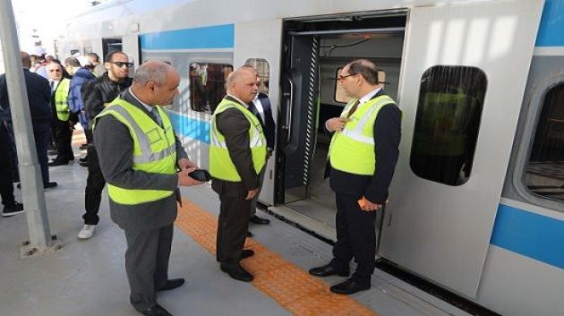 رسميا.. تدشين القطار السريع الرابط بين محطتي برشلونة والقباعة