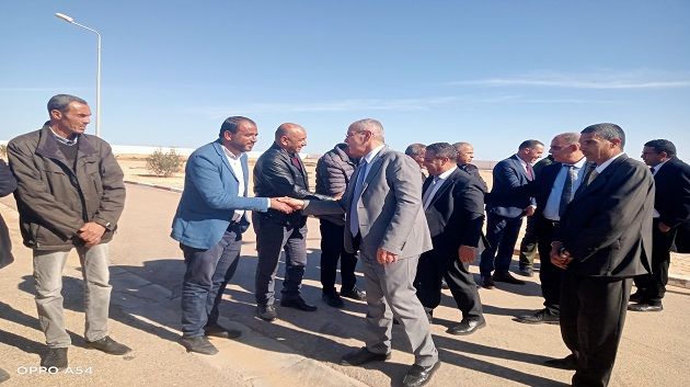 وزير البيئة يؤدي زيارة إلى ولاية مدنين