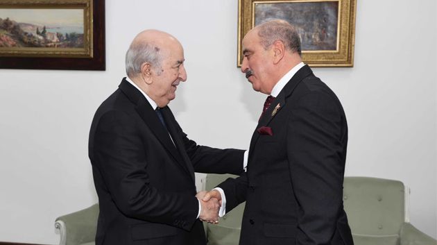 وزير الخارجية يلتقي الرئيس الجزائري عبد المجيد تبون
