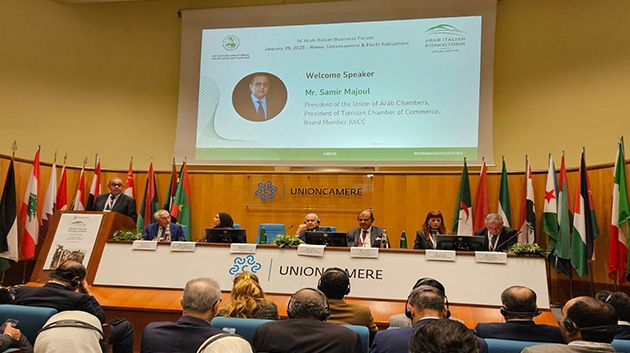 سمير ماجول: 'المنطقة العربية وايطاليا تواجهان اليوم تحديات معقّدة وغير مسبوقة'