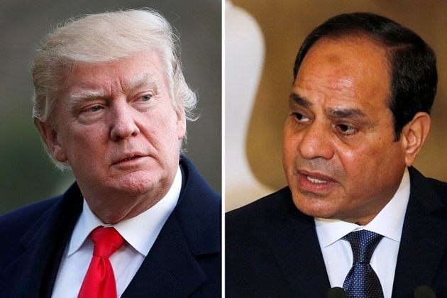فحوى محادثة هاتفية بين السيسي وترامب