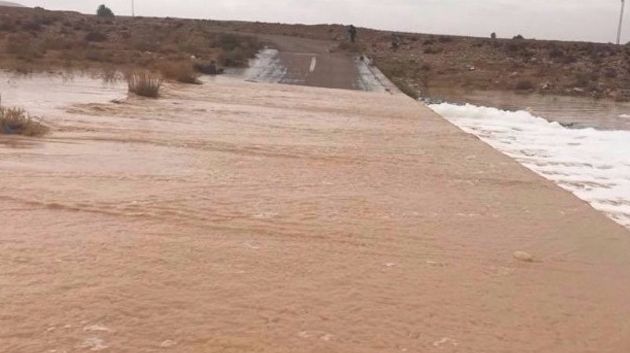 نابل : انقاذ الشخص الذي جرفته السيول بوادي بزيغ‎