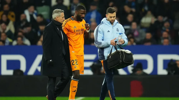 ريال مدريد يعلن تفاصيل إصابة مدافعه روديغير