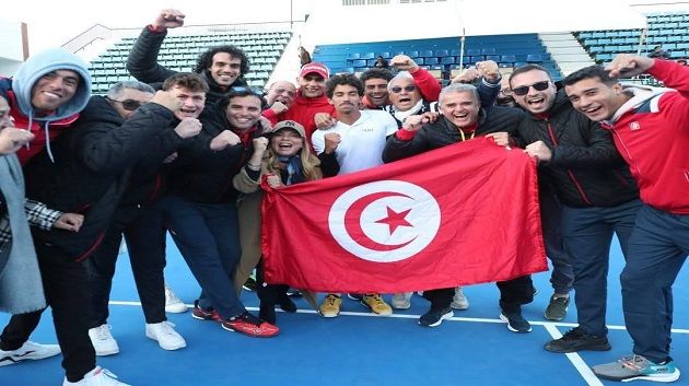 كأس دافيس للتنس:تونس تفوز على أوكرانيا وتصعد للمجموعة العالمية الأولى