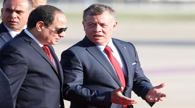 فحوى اتصال هاتفي بين الرئيس المصري والعاهل الأردني