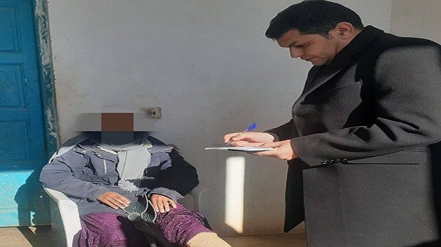 القصرين: التكفل بإقتناء ساق إصطناعية للمرأة التي أصيبت في انفجار لغم