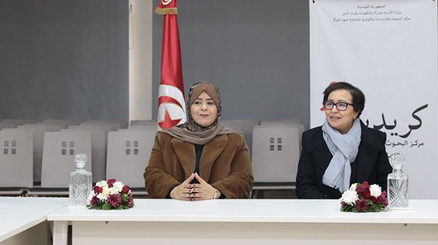 وزيرة الشؤون الاجتماعية الليبية تؤكد رغبة بلادها في الاستئناس بالتجربة التونسية