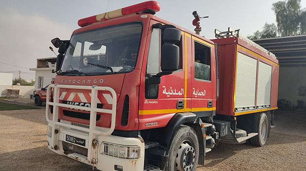 بنزرت: حريق بمحطة وقود يُسفر عن إصابة عامل بحروق