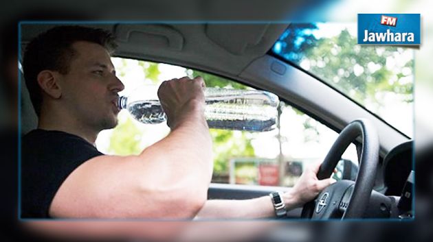  دراسة : العطش أثناء القيادة له نفس تأثير الكحول