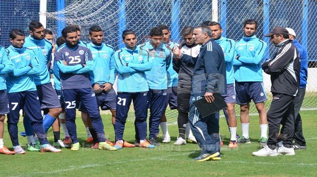 سمير الجويلي يشرف على أول حصة تدريبية له مع الإتحاد المنستيري