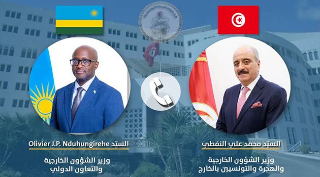 وزير الخارجية يبحث مع نظيره الرواندي العلاقات الثنائية والامن والاستقرار في افريقيا