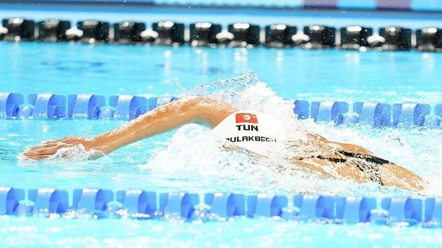 سباحة: ميدالية جديدة لجميلة بولكباش في ملتقى رين بفرنسا