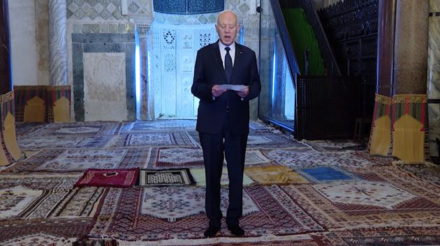 سعيّد من جامع عقبة بن نافع: 'سننتصر على كُلّ الصعاب'