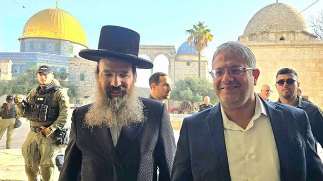 بن غفير يقتحم المسجد الأقصى مجدّدًا