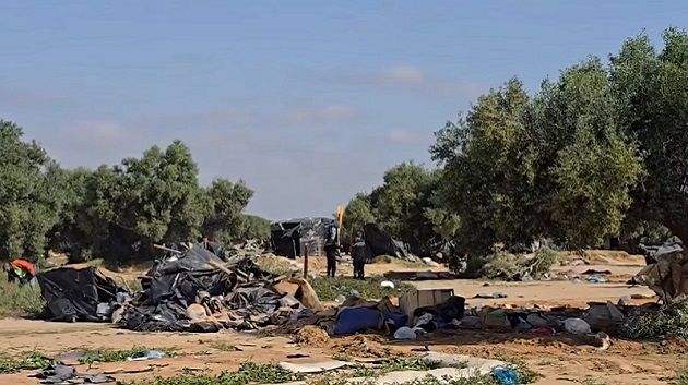بعد تفكيك المخيمات العشوائية : عدد من الفلاحين بمعتمدية العامرة يستأنفون نشاطهم الفلاحي