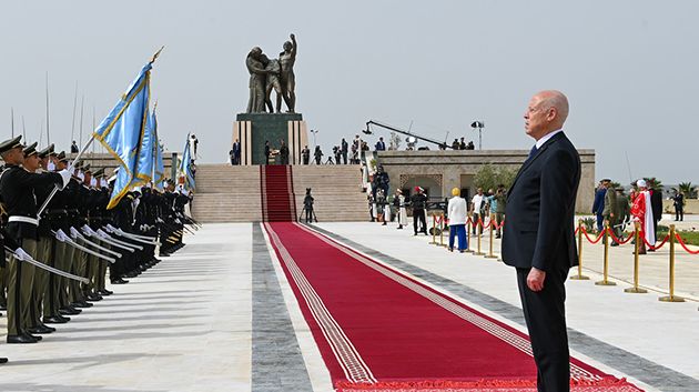 رئيس الجمهورية يشرف على إحياء الذكرى 87 لعيد الشهداء