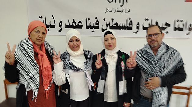 فرع الوسط والساحل لنقابة الصحفيين يُنظّم يومًا تضامنيًّا مع القضيّة (صور)