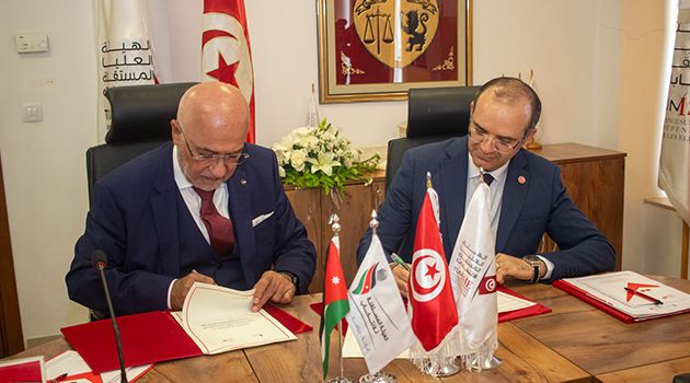 رئيس هيئة الانتخابات ونظيره الأردني يوقعان على مذكرة تفاهم