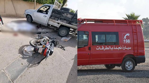 صفاقس: وفاة أب وابنه وإصابة طفله الثاني في حادث مرور